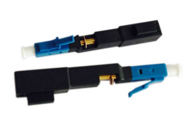 Γρήγορα συνδέστε τους συνδετήρες LC οπτικών ινών/το ενιαίο μπλε χρώμα τρόπου UPC
