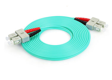 10GB σακάκι PVC/LSZH συνδετήρων Sc UPC σκοινιού μπαλωμάτων πολλαπλού τρόπου ινών